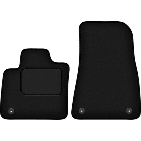Alfombrillas delanteras para Volvo XC40 eléctrico (2020-), color negro. (1/5)