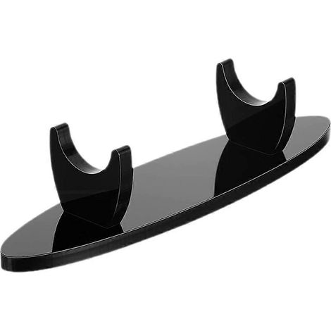 Porte-stylo en acrylique, support pour pinceaux de maquillage, présentoir à stylos, porte-stylo en acrylique pour articles de papeterie.-12.7x3.2cm-Black