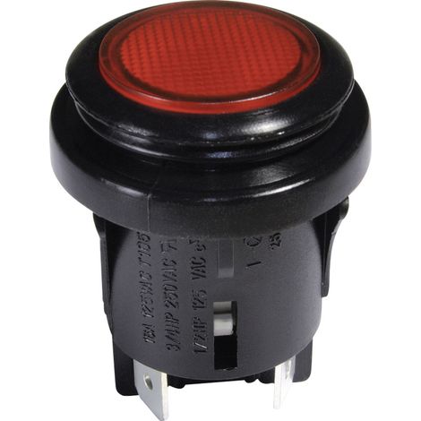 interBär 3659-295.22 Druckschalter 250 V/AC 16 A 2 x Aus/Ein rastend IP65 1 St.