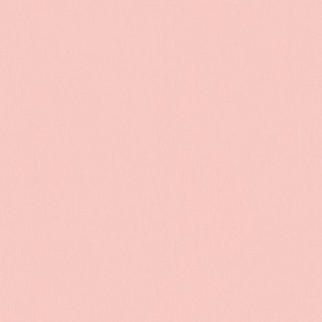 Papiers peints couleur pastel idéal pour chambre enfant | Papier peint rose effet textile | Tapisserie murale rose clair lavable - 10,05 x 0,53 m (1/5)