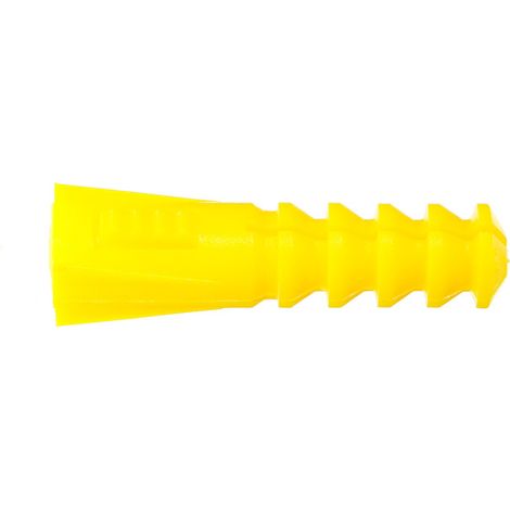 200 Chevilles plastique multi-matériaux sans collerette Ø7x30 (1/4)