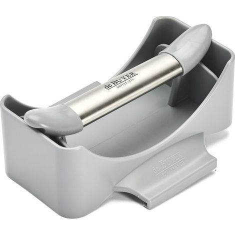 De Buyer Polvere Lunga + Carrello per VANTAGGIO, Acciaio Inossidabile, Grigio, 16.8 x 13 x 12 cm (1/4)