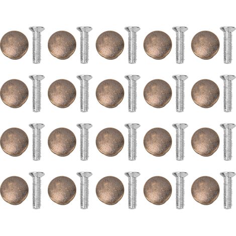 20 Poignées Mini Champignon Bouton Poignée Tiroir Meuble Décor Petit Meuble Accessoire (1/5)