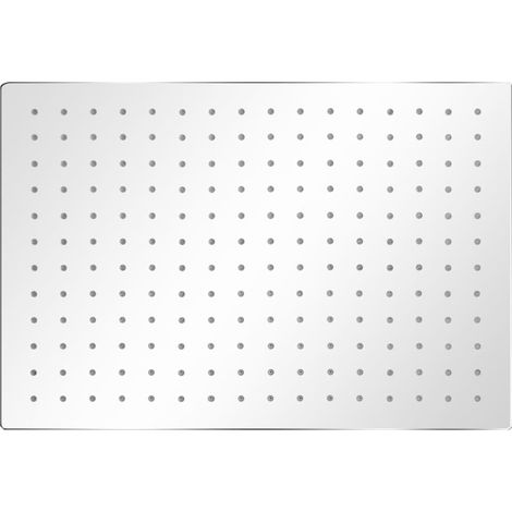 Maison Exclusive - Soffione per Doccia a Pioggia 2pz Acciaio Inossidabile 30x40cm (1/5)