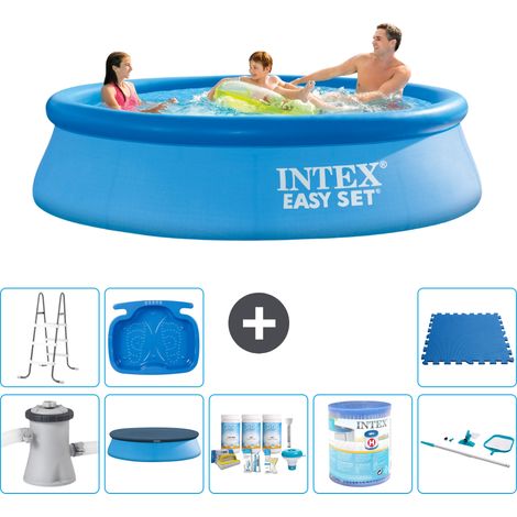 Intex Piscine Easy Set Ronde - 305x76 cm - 9-pièces S40938 (1/5)