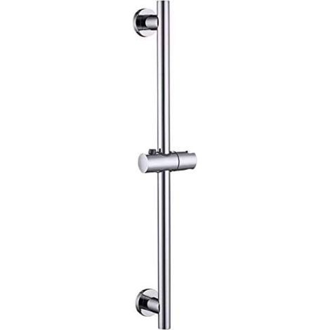 Barre de douche murale Colonne de douche avec barre de douche manuelle Barre de douche en acier inoxydable massif Colonne de douche Système de douche poli, F204-PS (1/2)