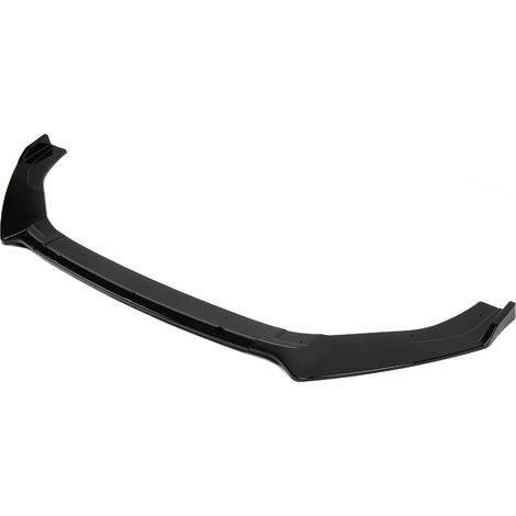 Dreiteiliger Frontspoiler für Volkswagen Golf MK7 MK7.5 GTD R (2013–2020) – Schwarz glänzend