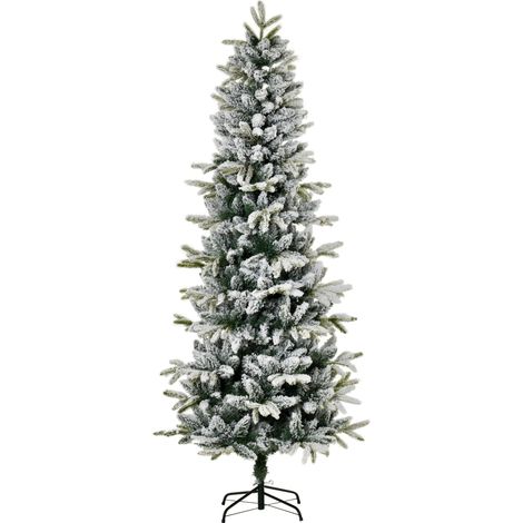 Sapin de Noël artificiel, en acier, 210 cm, pour maison et usage quotidien, décoration intérieure, ambiance fête, format pratique facile à nettoyer