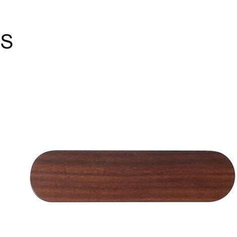 Robuster magnetischer Schlüsselhalter aus naturbelassenem Buchenholz, Wanddekoration, Schlüsselorganizer für Zuhause – Farbe: Dunkelwalnuss (1/5)