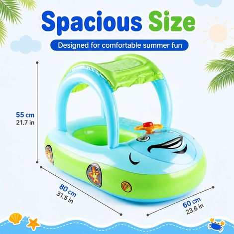 Bateau gonflable pour bébé, adapté aux tout-petits