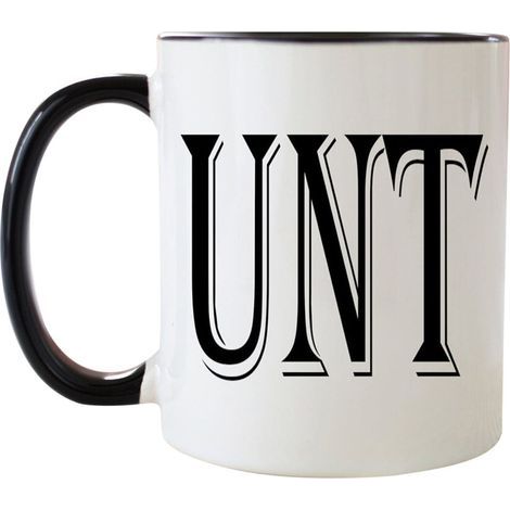 Geschenkidee zum Mutter- und Vatertag: UNT Kaffeebecher (325 ml) mit Henkel – Personalisierbarer Kaffee-/Teebecher – Spülmaschinen- und mikrowellengeeignet (1/5)