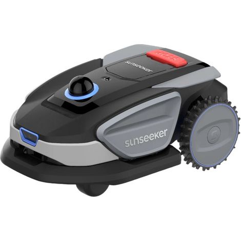 Sunseeker S4 Robot Tondeuse sans Fil - 1000 m² - LiDAR 360° avec Vision AI - Cartographie Automatique - Gestion Multi-Zones - Évitement des Obstacles - Pentes 42 % - Contrôle via App