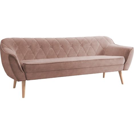 Sofá Glenview 106, Kronos 27, 180x74x75cm, Tapiz, Patas: Madera