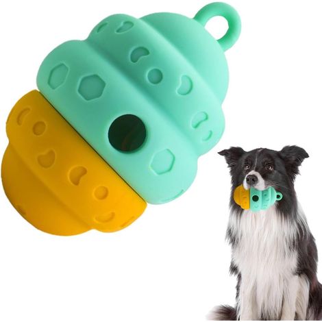 Puzzle interactif pour nourriture, distributeur anti-mastication, jeu de renifler en silicone, outil de dressage attrayant pour chiot, stimule le parfum des animaux de compagnie âgés, jouet pour chien (1/5)