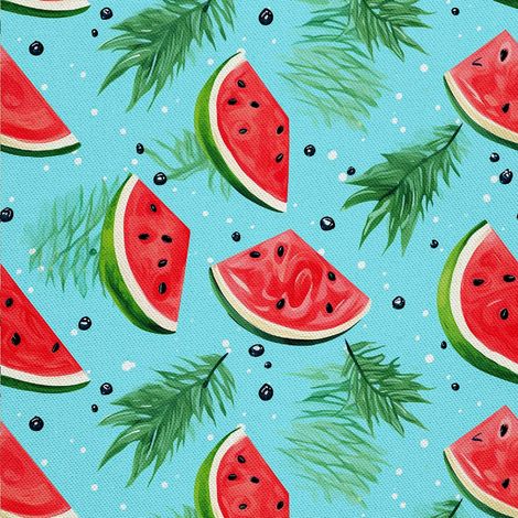 Tela decorativa para exteriores Oxford - Motivo frutal  DX6438 (1/5)