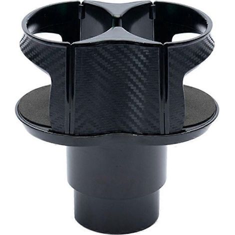 Porte-gobelet réglable adaptateur double support de boisson 360° rotatif pour voiture, compatible avec canettes et bouteilles, fixation facile.