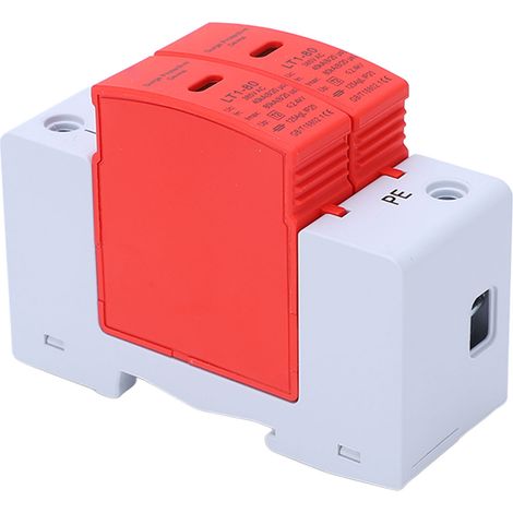 Parafoudre DC 2P 40kA à 80kA protection surtension domicile 385V AC boîtier PC (1/5)