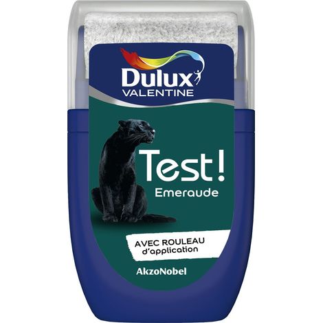 Testeur couleur Emeraude 30 mL - Peinture Dulux Valentine