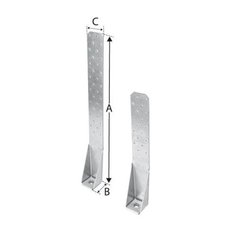 Ancrage pour montant d'ossature HTT22 SST (Par 10)