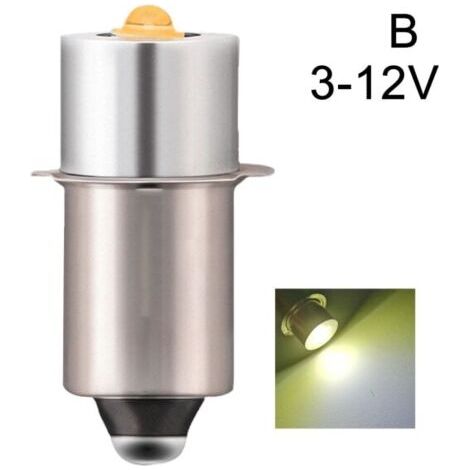 Ampoules LED P13.5S pour lampes torches Maglite - Blanches [JSR] - AquaForge (1/5)