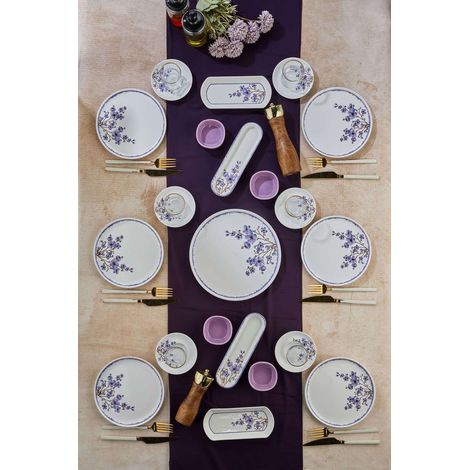 Juego de desayuno, vajilla, mantel individual. Set 100% Cerámico Multicolor (1/5)