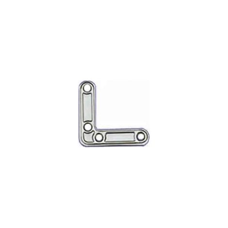 Angoli di rinforzo Inox 50 x 50 x 15 mm. - 4 pz.