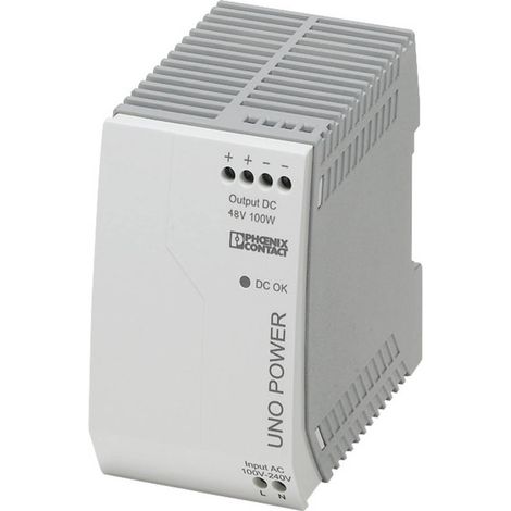 Phoenix Contact 2902996 Alimentatore per guida DIN 48 V/DC 2.1 A 100 W Num. uscite:1 x Contenuto 1 pz. (1/2)