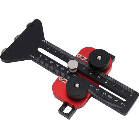 Dima di precisione per sega circolare, pulegge a U da 3 x 3/8 x 3/4 di pollice, utensile per la lavorazione del legno da 1/4 x 3/8 di pollice (1/5)
