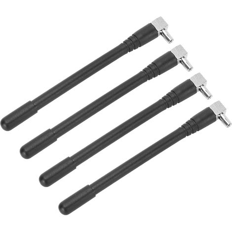 Lot de 4 mini-antennes pour carte réseau sans fil 3G/4G, antennes Wi-Fi externes Y404 TS9