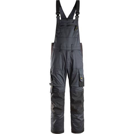 SALOPETTE ELASTICIZZATA ALLROUNDWORK TG. 52 ACCIAIO (1/2)