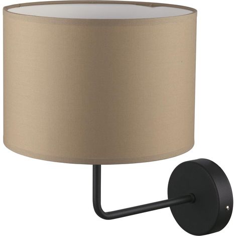 Applique murale Nowodvorski Alice beige/noir E27 tissu (1/2)