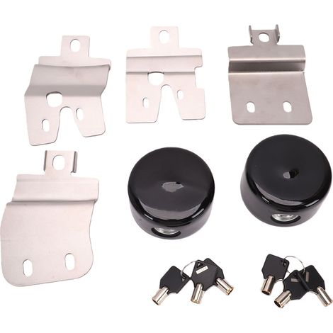 Kit de remplacement Slick Lock pour porte battante Chevy avec enrouleurs, protections contre les intempéries et serrures (1/5)