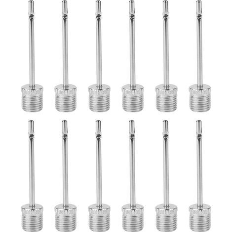 12 Pack Ball Pump Needles, Ball Pump Inflator Needles, for Basketball, Football, Rugby, Volleyball and All Other Sports Balls (1/5)