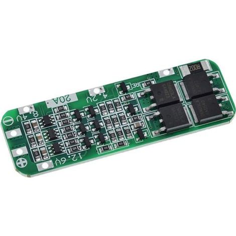 20 Pièces 3S 20A BMS 18650 Li-Ion Module de Chargeur de Batterie Au Lithium BMS Carte de Protection PCB 11.1V 12V 12.6V Module Vert (1/5)