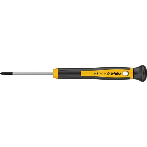 Destornillador Felo ph 00 60 mm ergonómico tapa giratoria