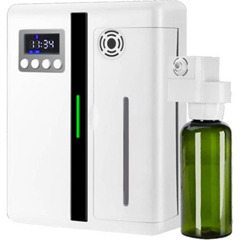 Diffuseur d'huiles essentielles sans eau, capacité 160 ml, idéal pour la maison, les magasins, les hôtels, les grandes pièces et les bureaux. Silencieux.../