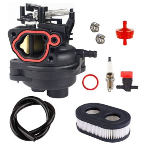 royaluxe-799584 Carburateur pour Briggs & Stratton TB110 TB200 09P702 103M02 550EX 625EX 675EX 725EXI 163cc 140cc moteurs de tondeuse à gazon 594058 596505 594057 592361 596587 594926 594529