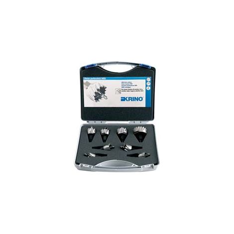 VALIGETTA FRESE PERFORATRICI A TAZZA HSS-G IN SET DA 8 PEZZI- (SU ORDINAZIONE) - 1 pezzi KRINO