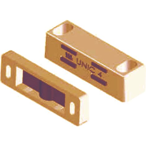 Loqueteau magnétique assemblé Unic 4kg entraxe 39mm - MONIN - 212030
