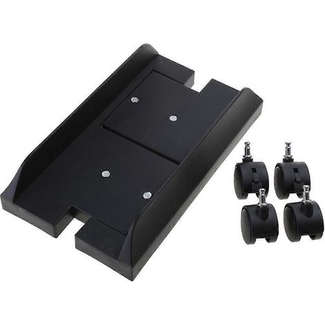 Support pour PC, chariot, support pour unité centrale, support pour tour d'ordinateur avec roulettes pivotantes verrouillables (1/4)