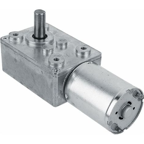 Moteur électrique à couple élevé 12V 62RPM – Boîte de vitesses à vis sans fin – Système autobloquant pour applications spécifiques (1/5)