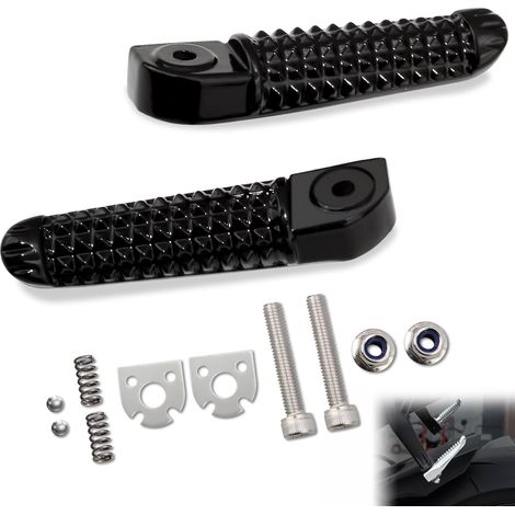 Reposapiés traseros para Yamaha YZF R3/R25 MT25 MT-03 14-23 (1/5)