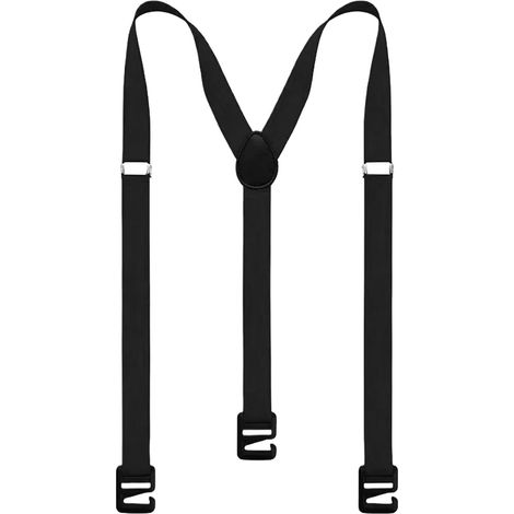 Bretelles Homme Robuste Bretelles à Pinces pour Homme Ceinture Invisible Ajustable sous les Vêtements pour Escalade Sports Travail Pêche Randonnée Vélo Alpinisme (1/5)