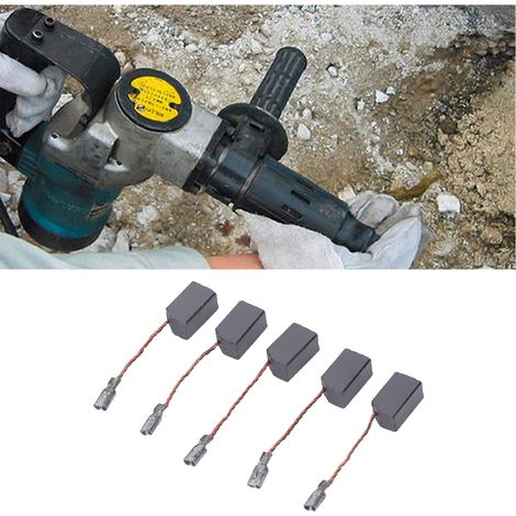 Lot de 20 balais de carbone pour meuleuse d'angle, marteau électrique, pic électrique, machine de découpe, polisseuse à balais de carbone, perceuse électrique et accessoires pour outils électriques. (1/5)