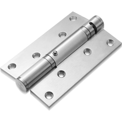 Charnières À Ressort, Charnières Charnière de porte hydraulique avec roulement à billes, de Porte en Acier Inoxydable，à fermeture automatique, 1Pack (1/5)