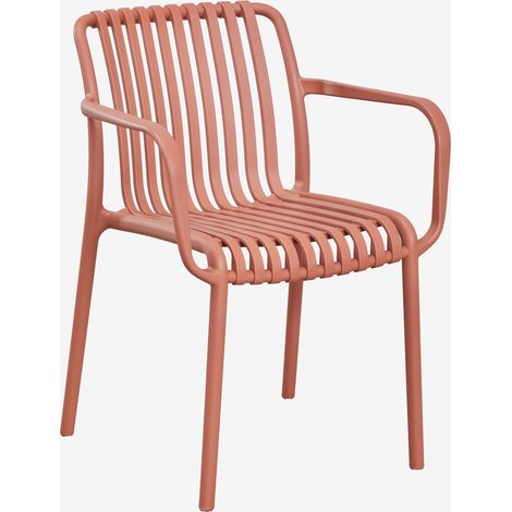Silla de comedor con reposabrazos en polipropileno Wendell SKLUM             