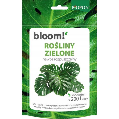 BOPON BLOOM Grüne Pflanzen - Biopon löslicher Dünger für 200 l in 1 Stück. (1/3)