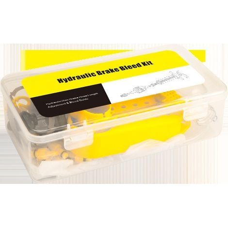 Entlüftungsset für Fahrradbremsen, passend für Shimano, Tektro und Magura Professional Hydraulik-Scheibenbremsen. (1/3)