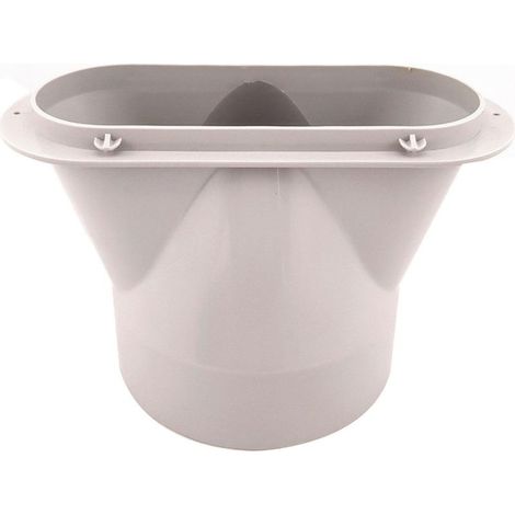 Adaptateur de tuyau d'évacuation plat pour climatisation, compatible avec divers appareils de réfrigération.-AquaForge (1/2)
