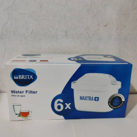 Cartouches filtrantes pour purificateur d'eau, compatibles avec Brita Maxtra+ Plus et Maxtra Pro All-in-1, et les carafes filtrantes Brita, réduisent efficacement les PFAS, PFOA/PFOS (paquet de 6). (1/4)